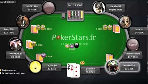 Comentário jouer les tournois de poker en ligne